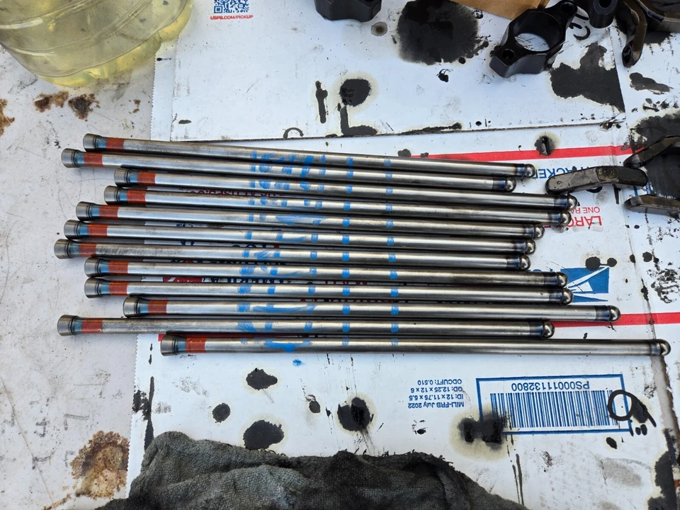 Juego de varillas de empuje RAM 2500 3500 2013-2018 6,7 Foto 3 de 4