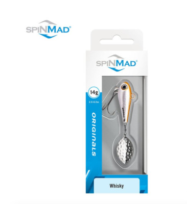 SpinMad Lieblingsköder Original Whisky Jigspinner 4-35g Spinner Barsch Rapfen