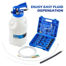 OMT 10L Transmission Fluid Pump ATF Refill Pump Kit with 15 Most Used Adapters