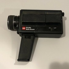 Vintage GAF XL251 Auto Zoom Video Camera - Preowned, As Is
