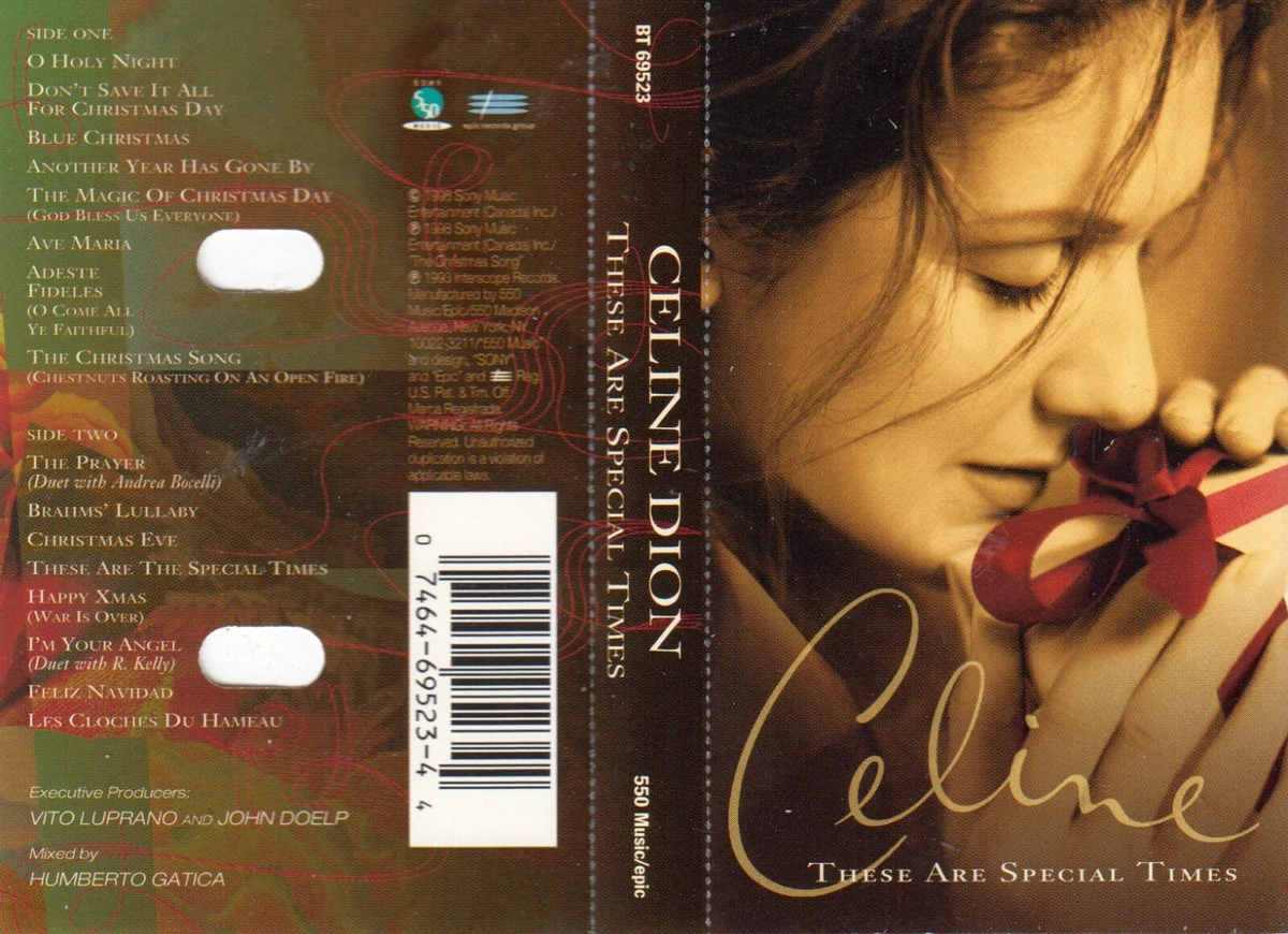 These Are Special Times by Celine Dion (1998 CASSETTE BT 550 Music 69523, NM) 74646952344 | eBay These Are Special Times By Celine Dion (1998 Cassette Bt 550 Music 69523, Nm) 74646952344 | Ebay