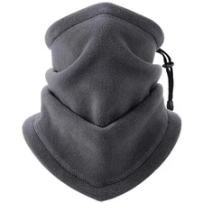 Winter Ski Face Mask Fleece Scarf Balaclava Neck Warmer Gaiter Windproof Bandana