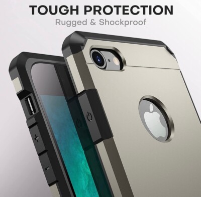 iPhone 7/8 Case, ImpactStrong Heavy Duty Dual Layer Protection