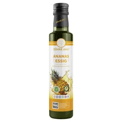 ZÜHRE ANA Pineapple - Vinegar Naturally Fermented 500ml - Vegan