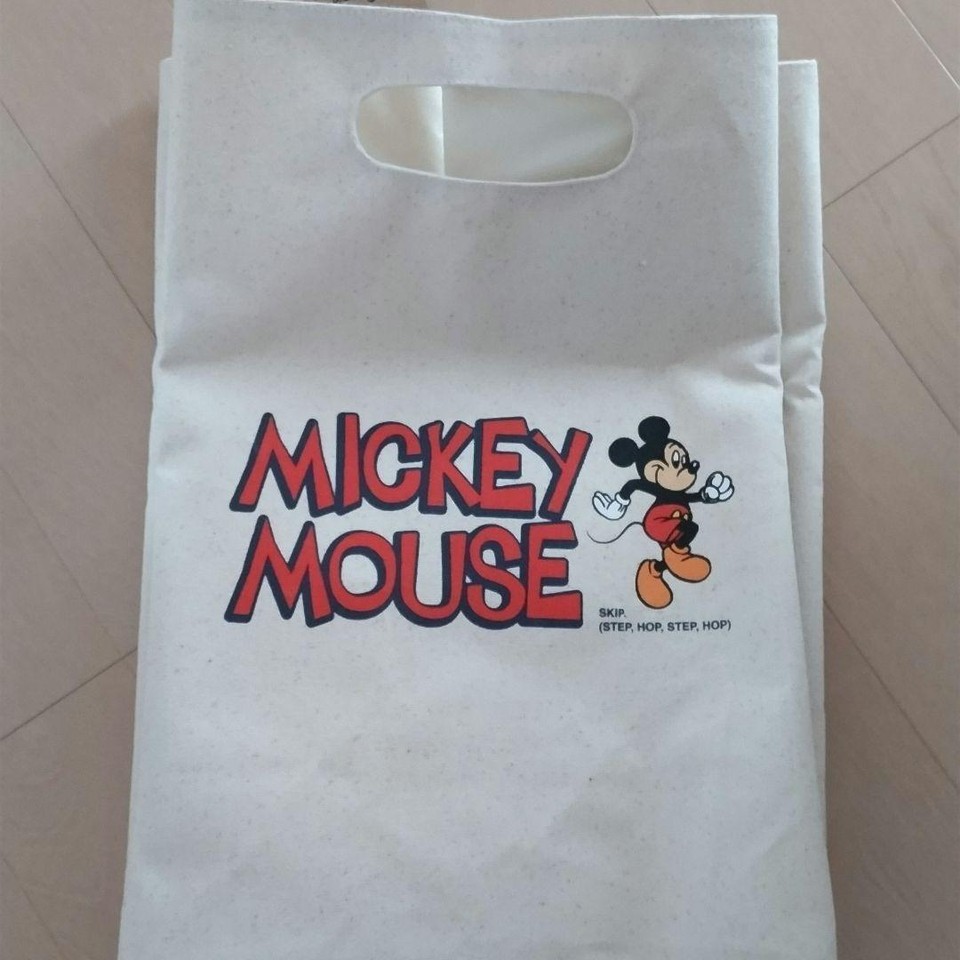 Disney Mickey Laundry Bag 45cm x 33cm x 33cm Japan eBay