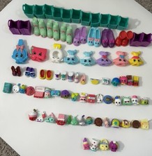 Shopkins Lot 67 Shopkins And 15 Rubber Bags Moose Mini Toys Made In China