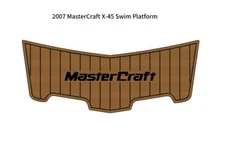 Fits 2007 MasterCraft X-45 Swim Platform DuraEVA EVA Foam Boat flooring Boat Pad