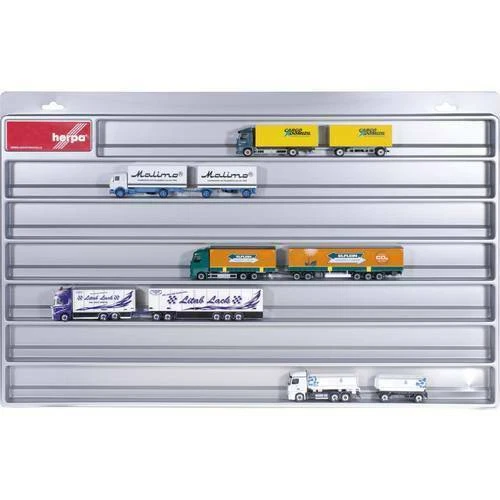 Espositori e contenitori in plastica per modellismo ferroviario