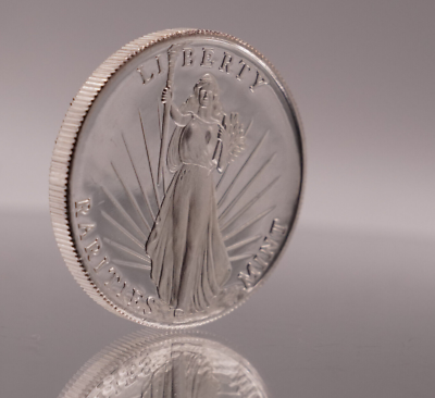 Rarities Mint Liberty International Trade Unit 1oz 999 FINE Silver
