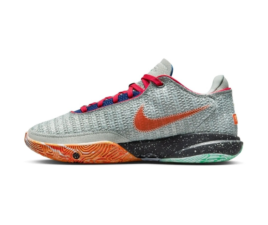 Nike Lebron XX 20 Lifer Grey Multicolor DJ5423-002 Men display picture 2