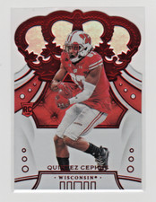 QUINTEZ CEPHUS 2020 Chronicles CROWN ROYALE DRAFT PICKS RED #64 DETROIT LIONS