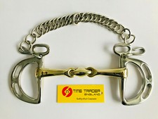 KIMBLEWICK KIMBERWICK CHEEKS DOUBLE JOINT LOZENGE COPPER MAX CURVED SNAFFLE BITS