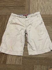 Arizona Jean Co Flex Adj. Waist Stretch Cargo Boys Husky Shorts Size 18 Khaki