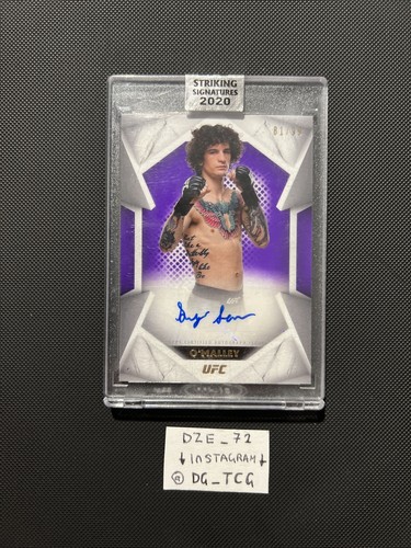 Sean O'Malley #STS-SOM — 2020 UFC card