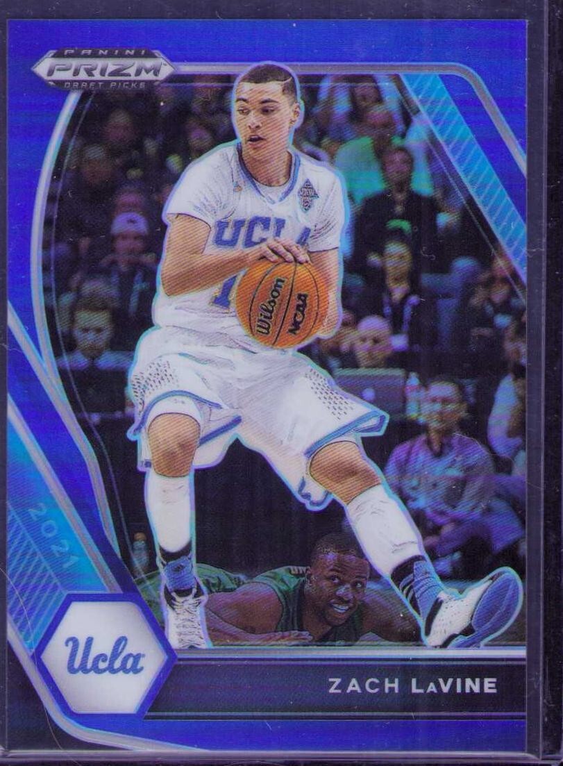 2021-22 Panini Prizm Draft Picks - #80 Zach Lavine Blue 127/199 | eBay