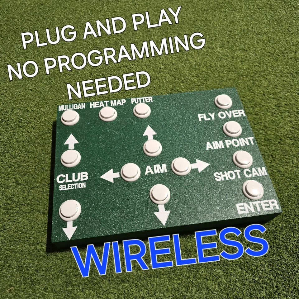 WIRELESS NO Programación Gspro Control Box Edition (CAJA VERDE BOTONES BLANCOS) Foto 2 de 4