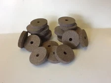 Cork Rings 12 Premium Dark Rubberized 1 1/4" X 1/4" X 1/4"
