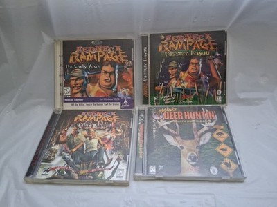 Redneck Rampage Pc CD-ROM Games Lot Of 4 Early Years Possum Bayou Deer Huntin