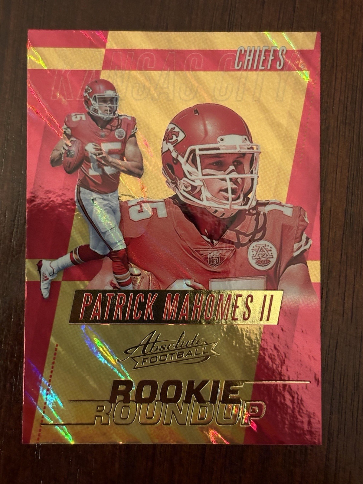 2017 Panini Absolute - Rookie Roundup Patrick Mahomes II #20 RC Chiefs