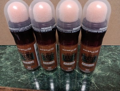 4 X Maybelline Instant Age Rewind Eraser Treatment Makeup 360 SPF 20 bundle