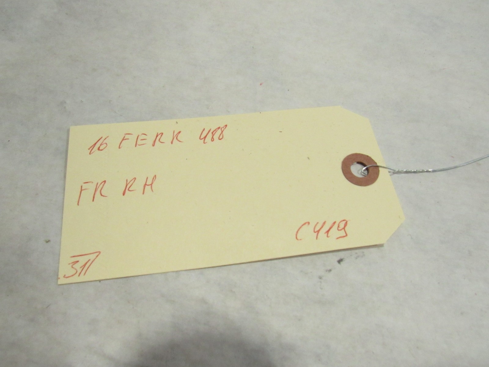 15-19 Ferrari 488 Spider 2017 Right Passenger Door Wire Wiring Harness ;@2