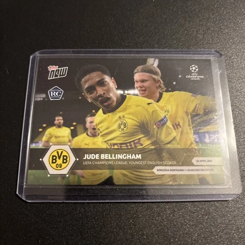 2020-21 Topps Now UEFA - Erling Haaland, Jude Bellingham #065 /41113 (RC)