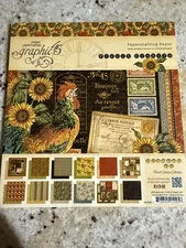 Your Choice - New Graphic 45 8" x 8" Paper Pads