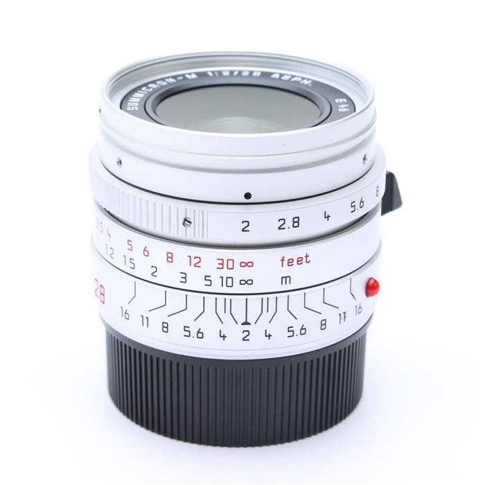 Leica Summicron-M 28mm F/2.0 ASPH Silver (6-Bit) -Near Mint- #401