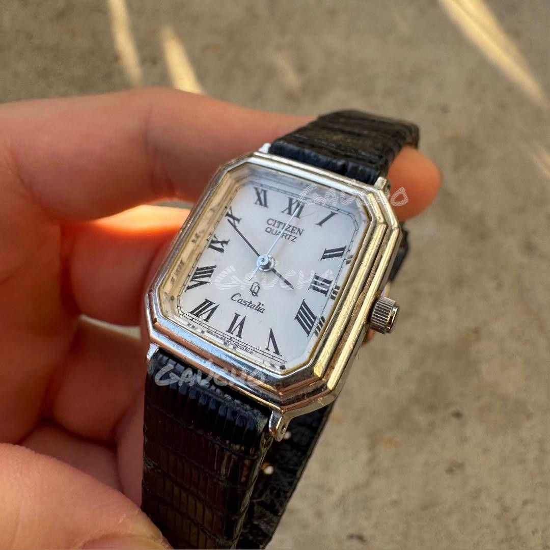 New Battery Citizen Rectangular Square Vintage Ta… - image 2