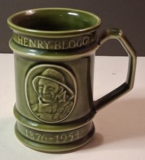 Vintage Holkham Pottery Mug Commemorating Sepoy Rescue Cromer 1933 Henry Blogg