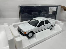 NOREV 1:18 Mercedes Benz 190E W201 white Car Model