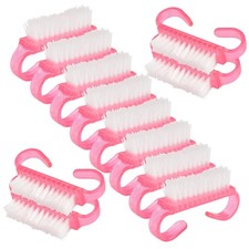 FRCOLOR Mini Nail Brush Set 12pc Nylon Plastic Nail Dust Brush for Cleaning F...