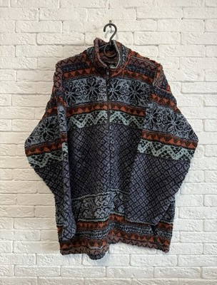Rare Vintage Helly Hansen Fleece USAEU Sz M - L