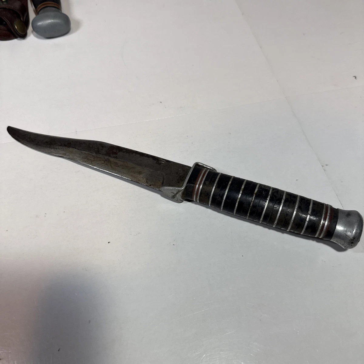 Vintage Fixed Blade Sheriff Knife Solingen Germany | eBay