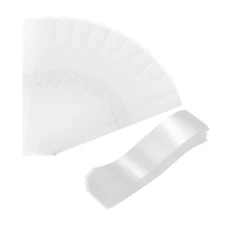 400Pcs Clear Perforated Shrink Band 118x30mm Fits Cap Diameter 70-74mm