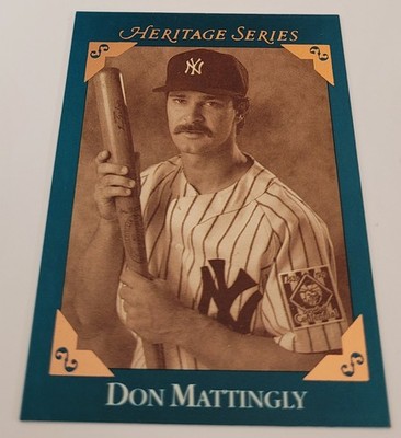 1992 Studio Heritage #BC5 Don Mattingly New York Yankees