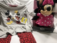 Disney Minnie Mouse Girls Bundle Size 5/6 Outfit Set NWT  Bath Towel Gift Set