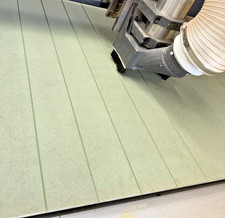 V Grooved 9mm MR MDF Wall Panels 600 x 1200mm – Pack of 4