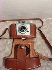 VINTAGE KODAK PONY 828 CAMERA 51mm, Aniston Lens with Leather Case. UNTESTED