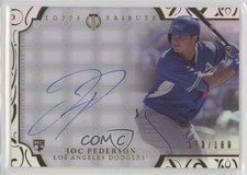 2015 Topps Tribute Auto 173/189 Joc Pederson #TA-JP Auto 8k4