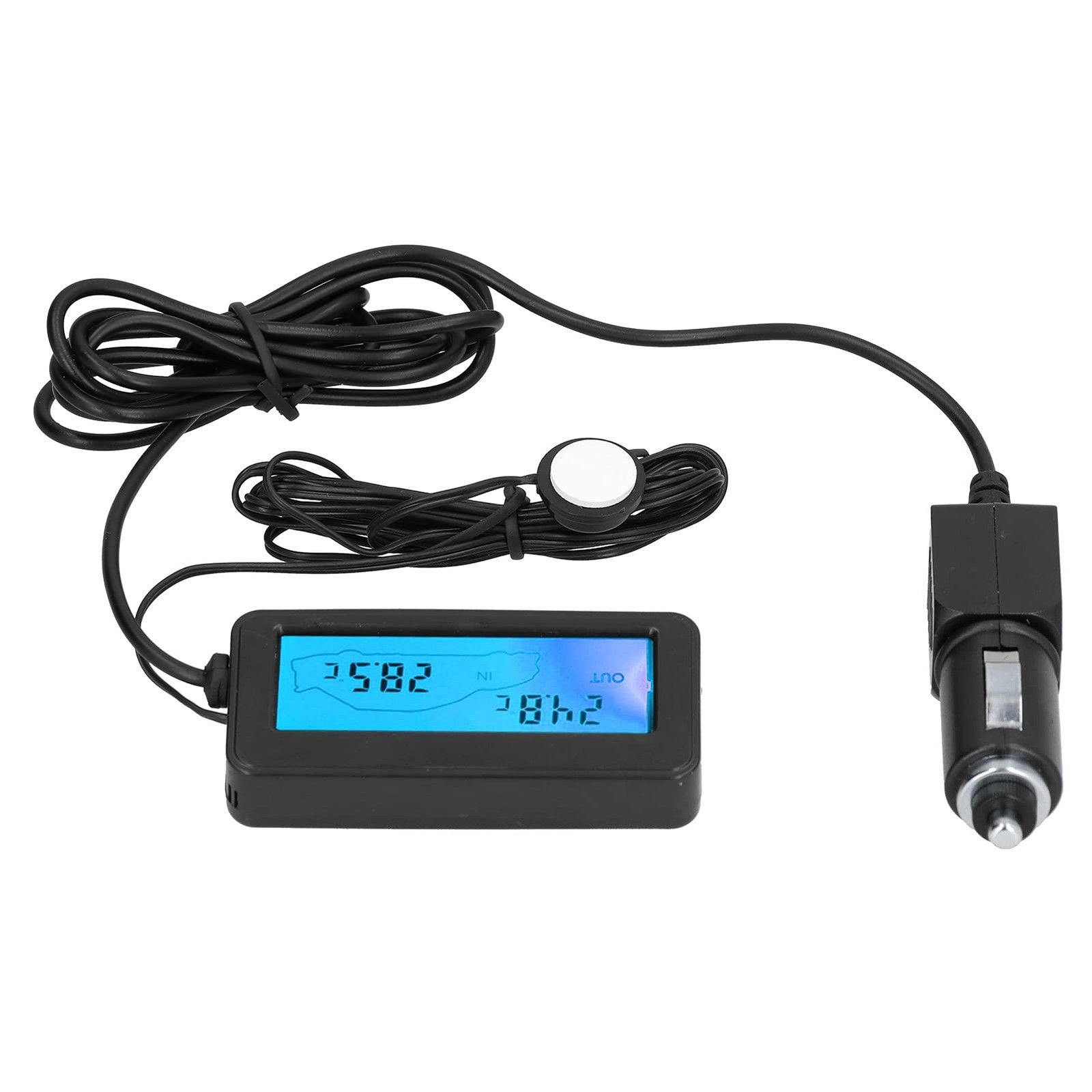 Mini jauge de température numérique universelle DC 12V thermomètre voiture écran