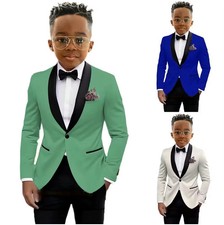 Suit For Boy 2 Piece Blazer Pant Sets Slim Fit Wedding Suit Set Wear Birthday