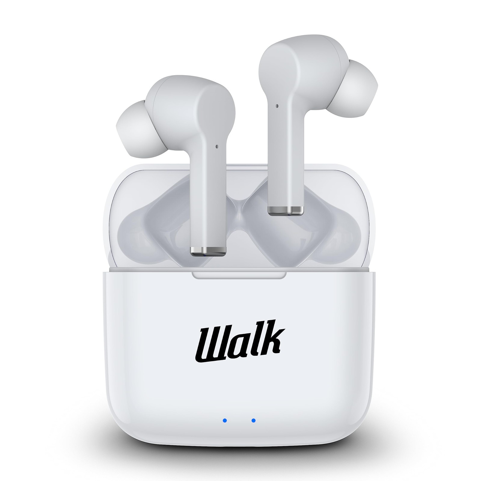 Беспроводные Bluetooth-наушники Walk Audio True TWS с чехлом для зарядки (Whi