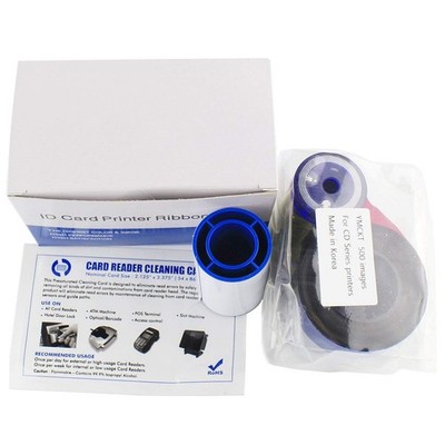 535000-003 Color Ribbon Kit for Datacard CP40 CP60 CP80 Card Printer, YMCKT 5...