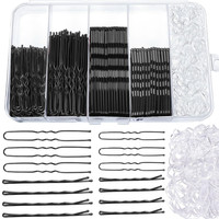 300 StüCk Haarnadeln Bobby Pins Set, Metal Haarklammern Damen Hair Accessories,