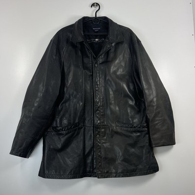Vintage Gant USA Leather Coat Jacket L