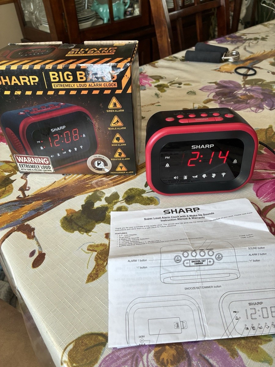 Does Sharp Big Bang Alarm Clock Need Batteries? Find Out Here