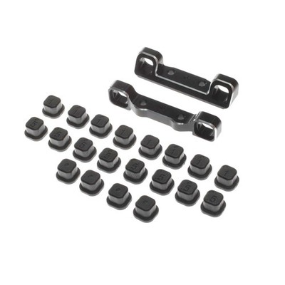 Team Losi Racing Adjustable Pivot Set C & D Black 22 5.0 TLR334062 Electric