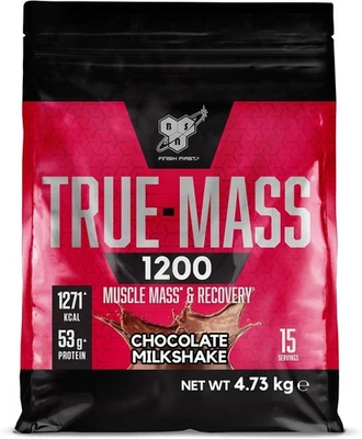 BSN True Mass 1200 Truemass 4.73kg Bag Protein Muscle Gainer-All Flavours