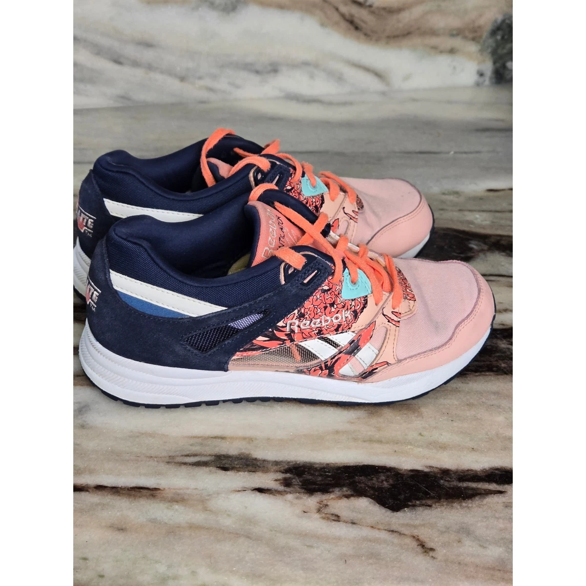 Reebok Men\'s‎ Colorful Blue Ventilator Hexalite Athletic Casual Sneakers Size 7 Reebok Ventilator Emerald Sea Risk Blue Womens Retro Classic  main image 2